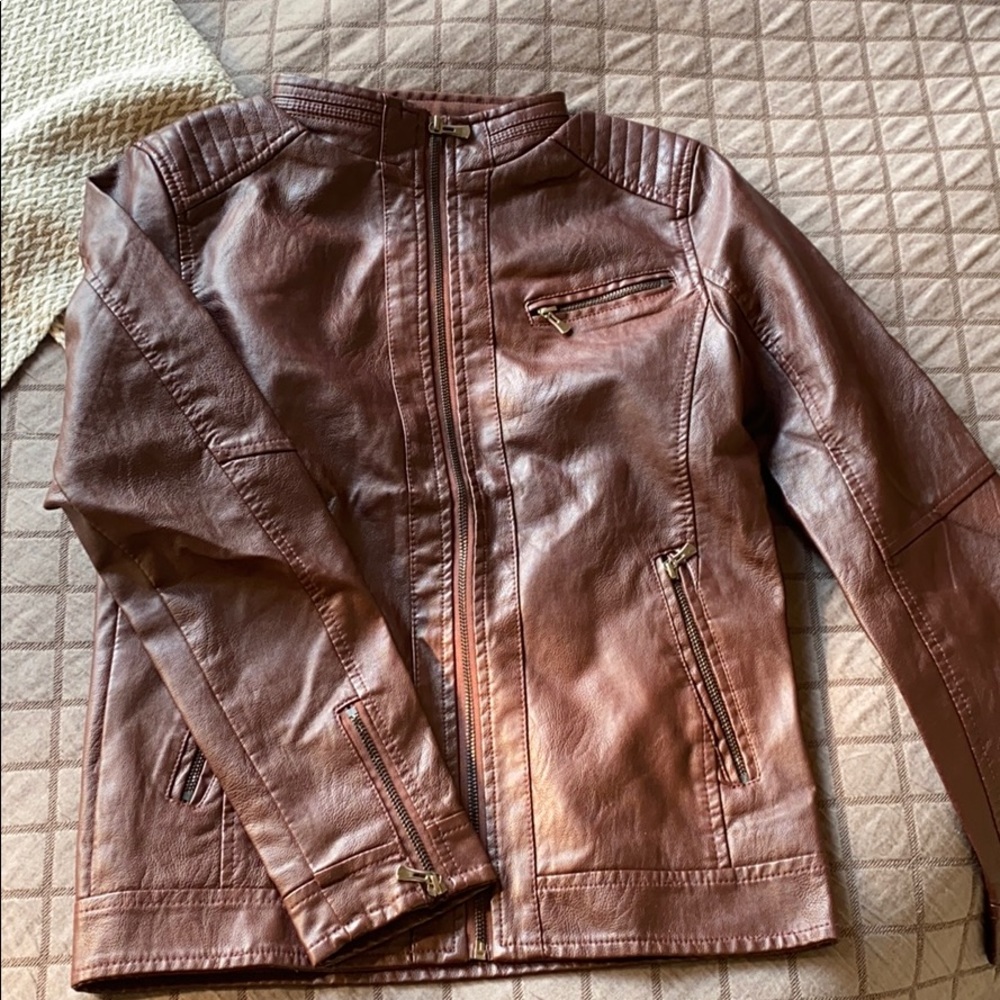 Leather jacket